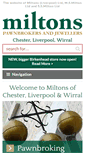 Mobile Screenshot of miltonsjewellers.com